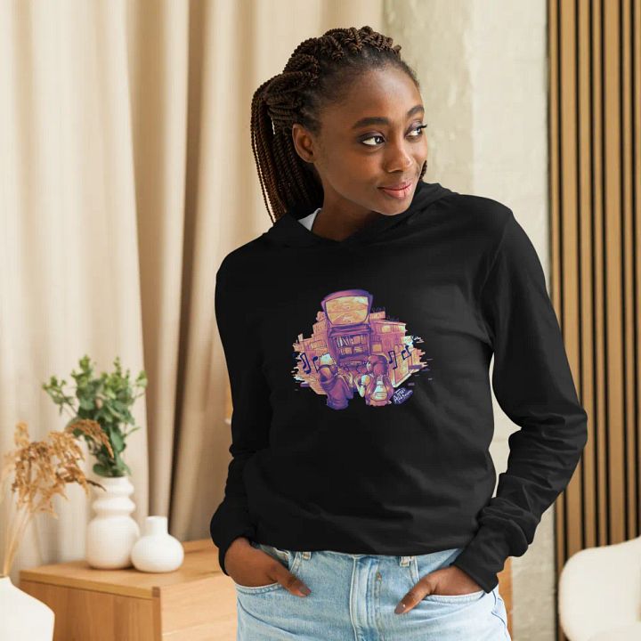 Hooded Long Sleeve Tee (Autumn Design) product image (1)