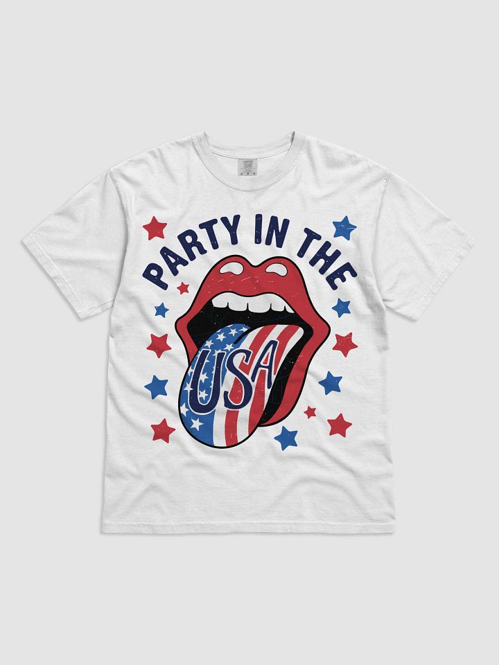 USA Party Tongue T-Shirt product image (41)