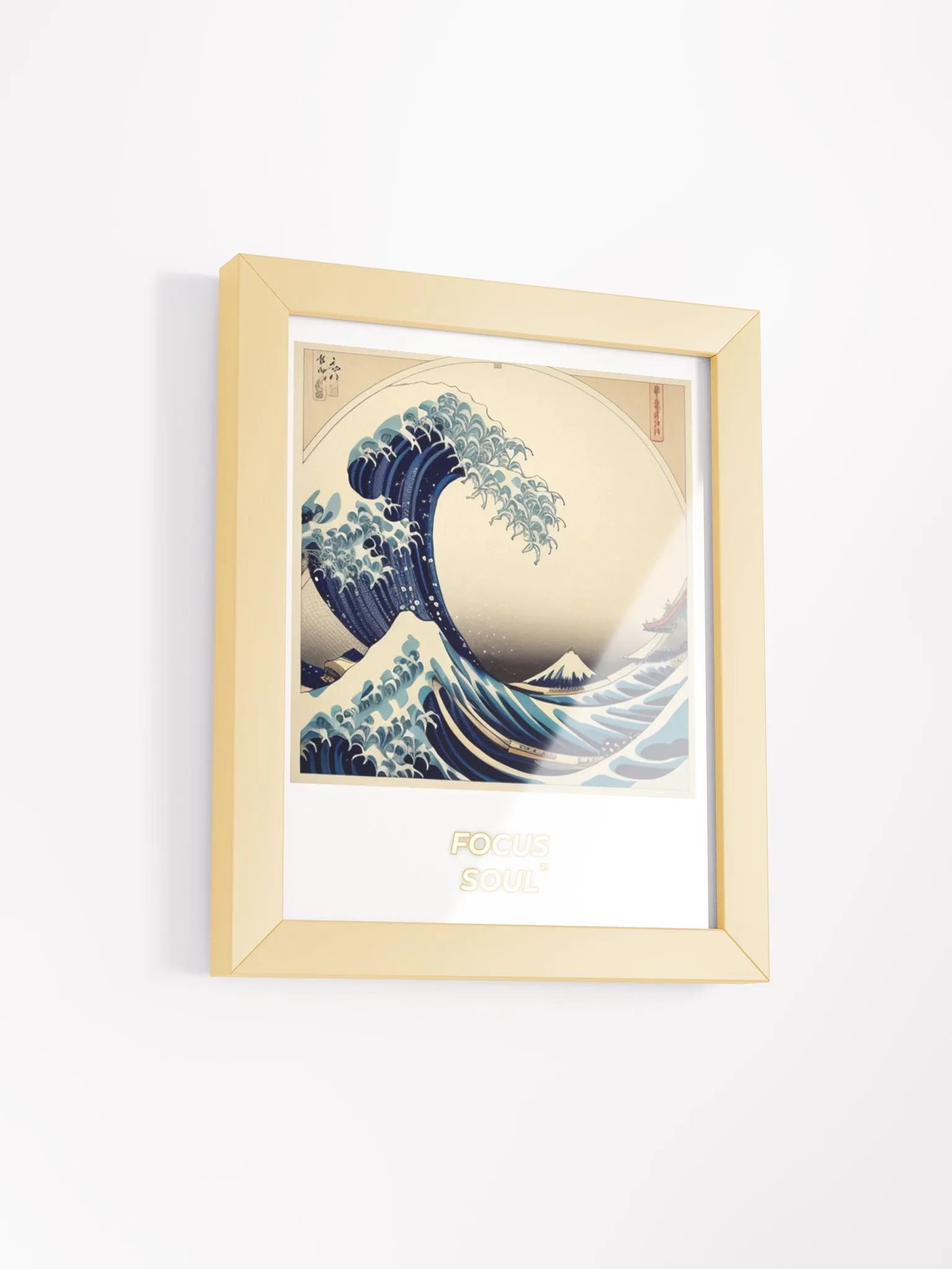 Soulful Wave Serenity Framed Poster product image (26)