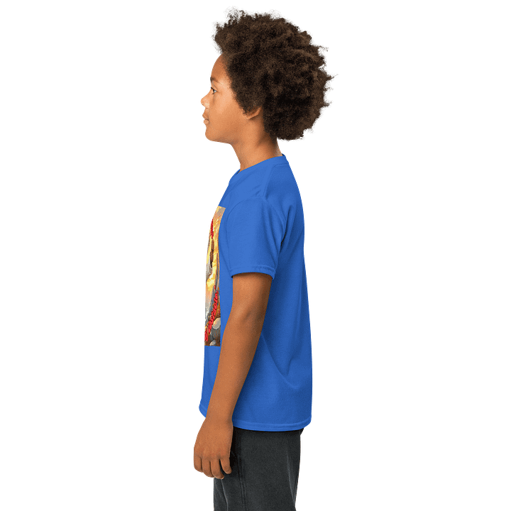 Flaming Kick – Green Belt Boy with Fiery Determination product image (2)