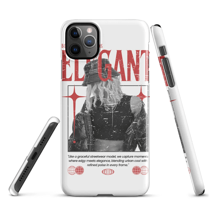 Elegant Grunge Snap iPhone Case product image (5)