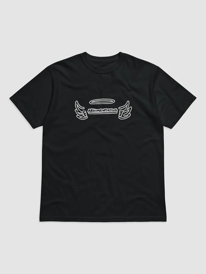 ANGELIC *not* mentally linear (bubble design) unisex eco tee product image (1)