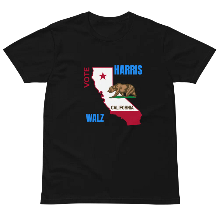 Vote CA HARRIS WALZ Unisex TShirt product image (2)