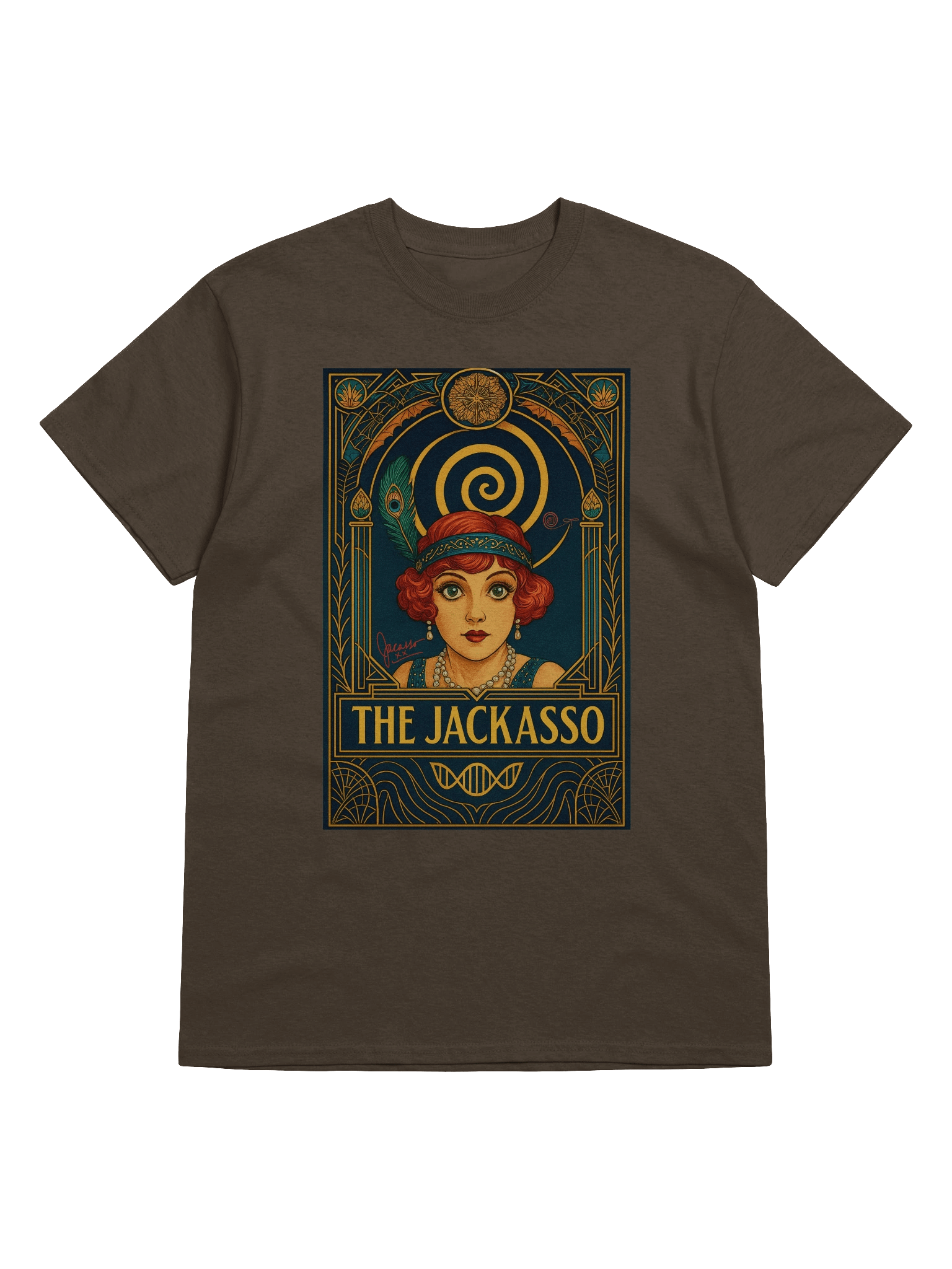 The Jackasso Jacki Tarot Card Tee product image (1)