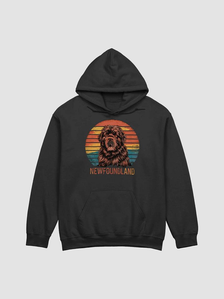 Vintage Newfoundland Dog Hoodie - Perfect for Dog Enthusiasts product image (1)
