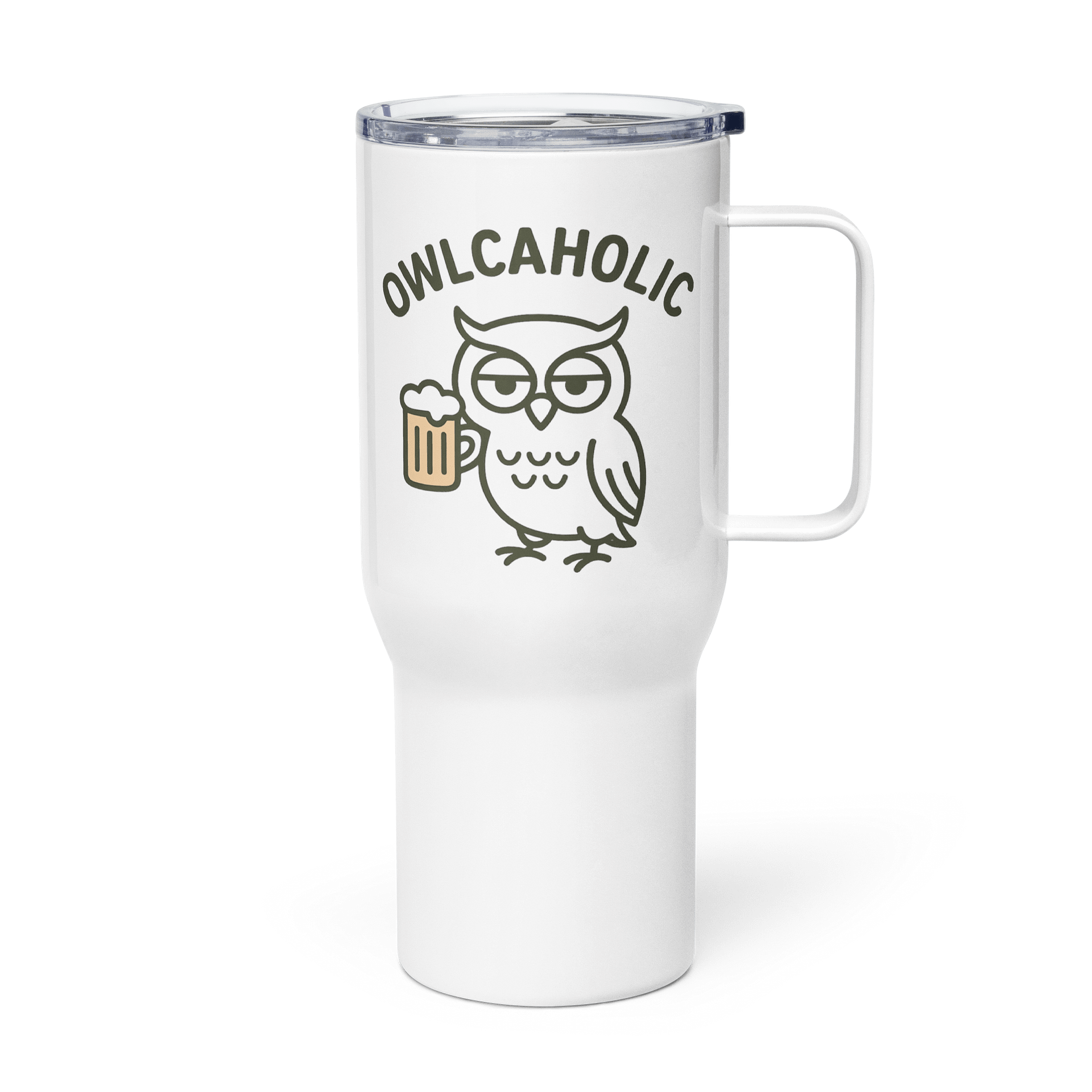 Funny Owl Travel Mug product image (4)