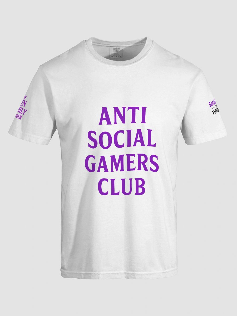 Anti Social Gamers Club T-Shirt product image (5)