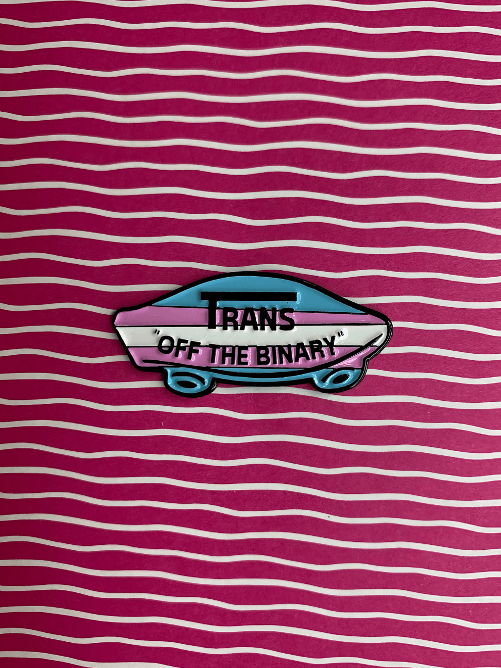 Off The Binary Enamel Pin product image (1)
