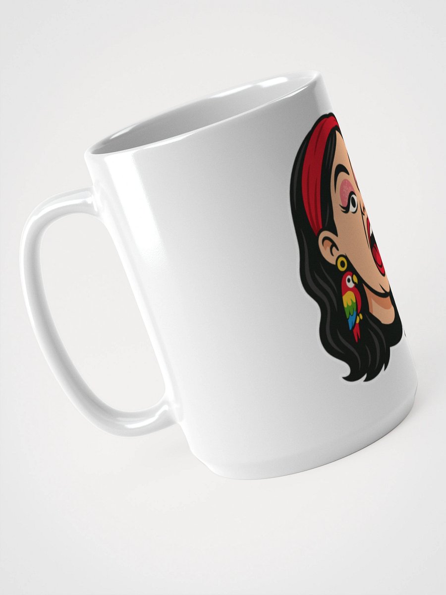 3 cups of water mug (white) product image (3)