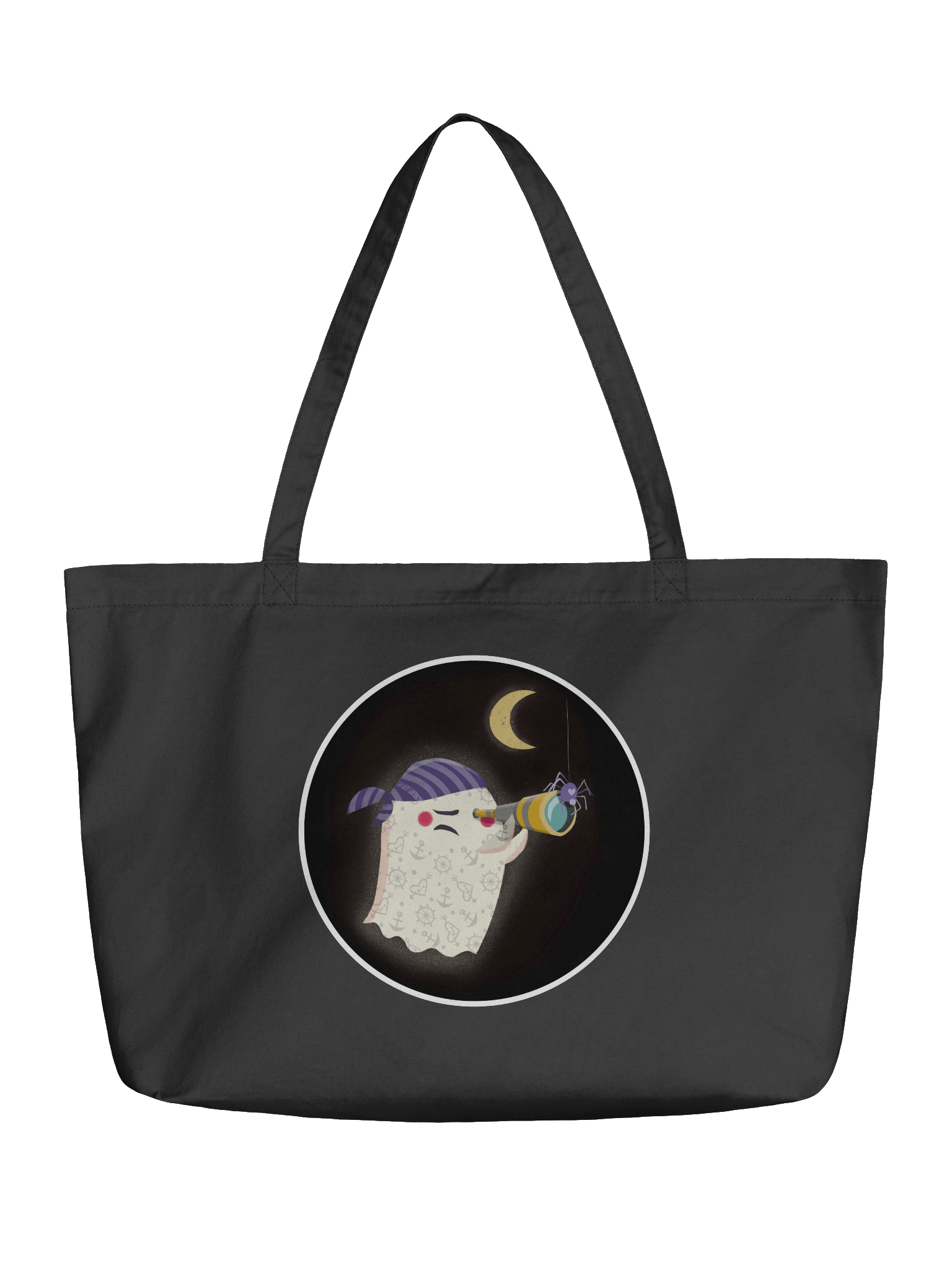 Little Ghost Pirates! (Different ghosts on each side) - Tote Bag product image (1)