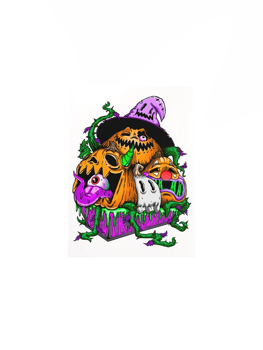 Pumpkin Monster Print product image (5)