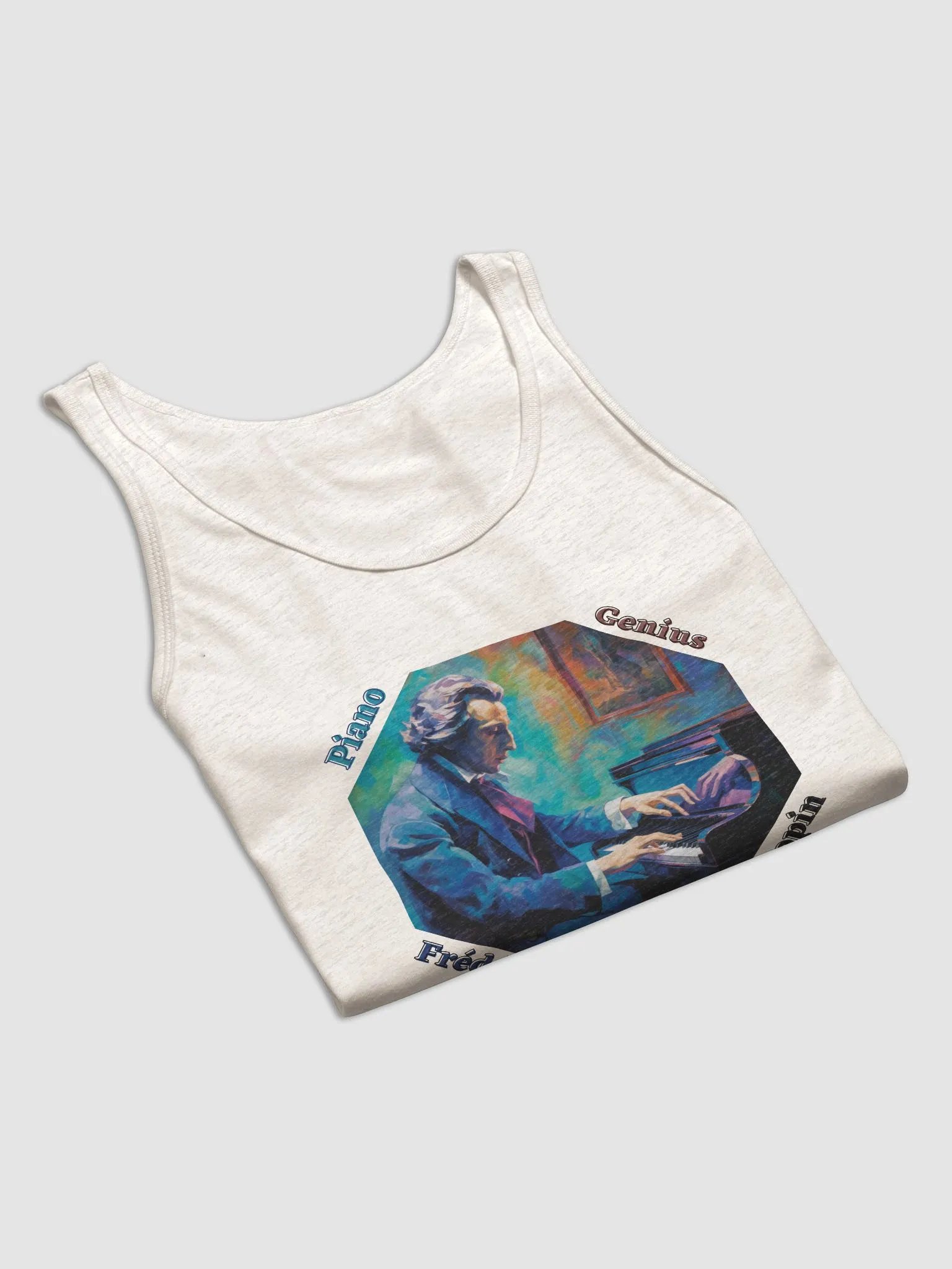 Frédéric Chopin [Playing Piano] - Piano Genius | Tanktop product image (5)