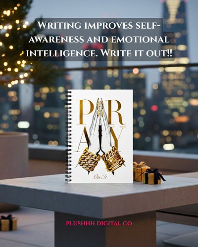 Writing improves self-awareness and emotional intelligence. Write it out. 

Click the Link in Bio and go to Printed Notebooks...