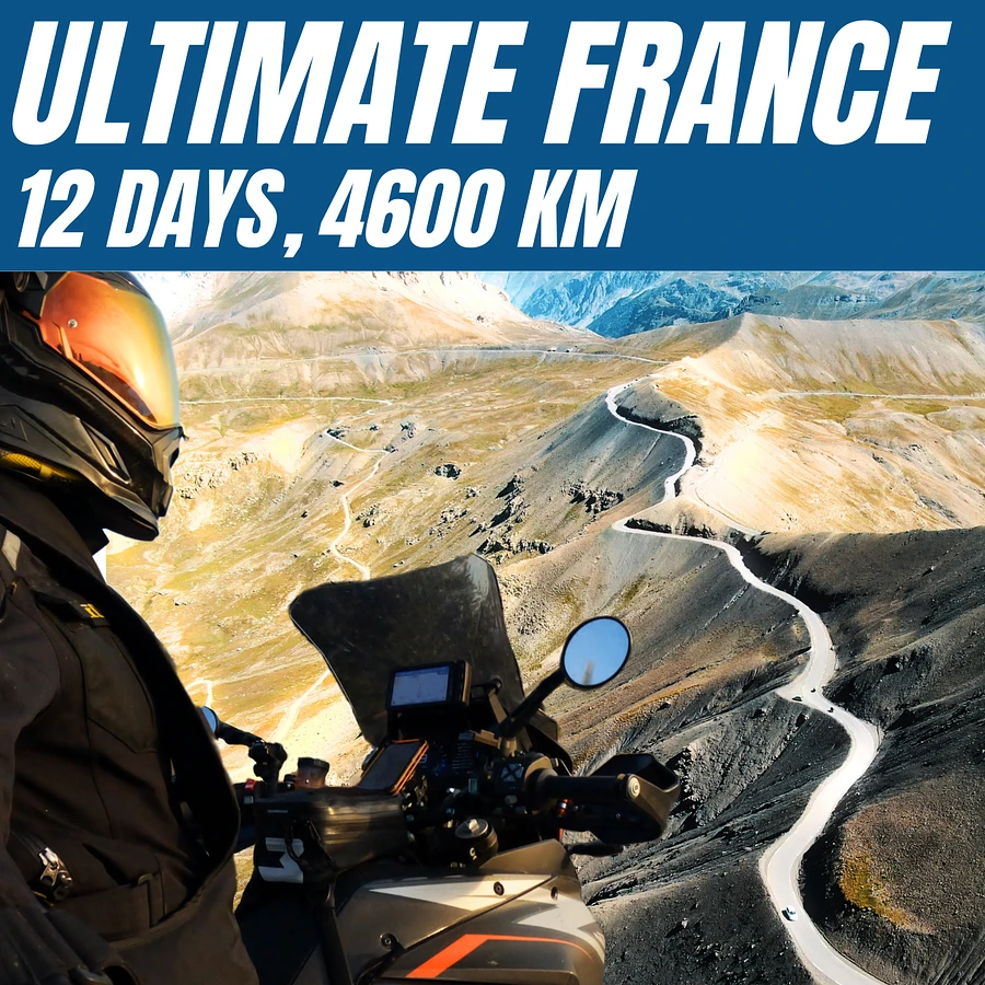 ULTIMATE FRANCE TOUR, 12 DAYS, 4600 km, Tour Book & GPX Data product image (20)