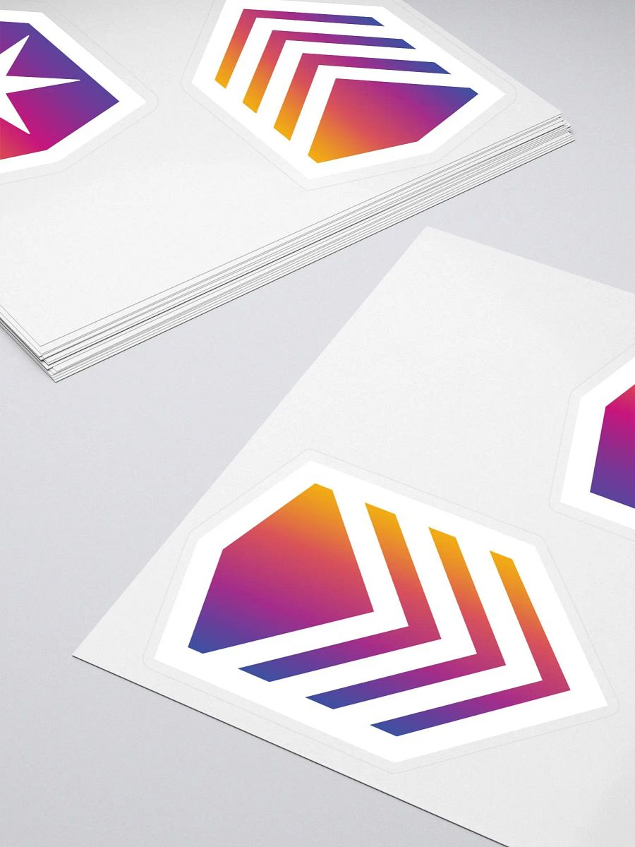 9 Month + 1 Year Subscriber Badges - Kiss Cut Sticker product image (4)