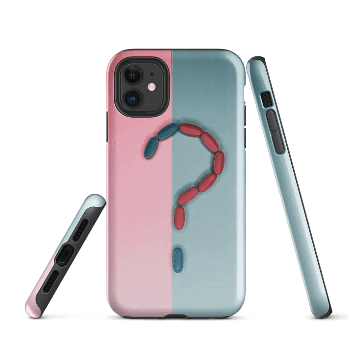 WonderPill iPhone® Tough Case – Bold, Durable Protection with a Unique Design 💊📱 product image (1)