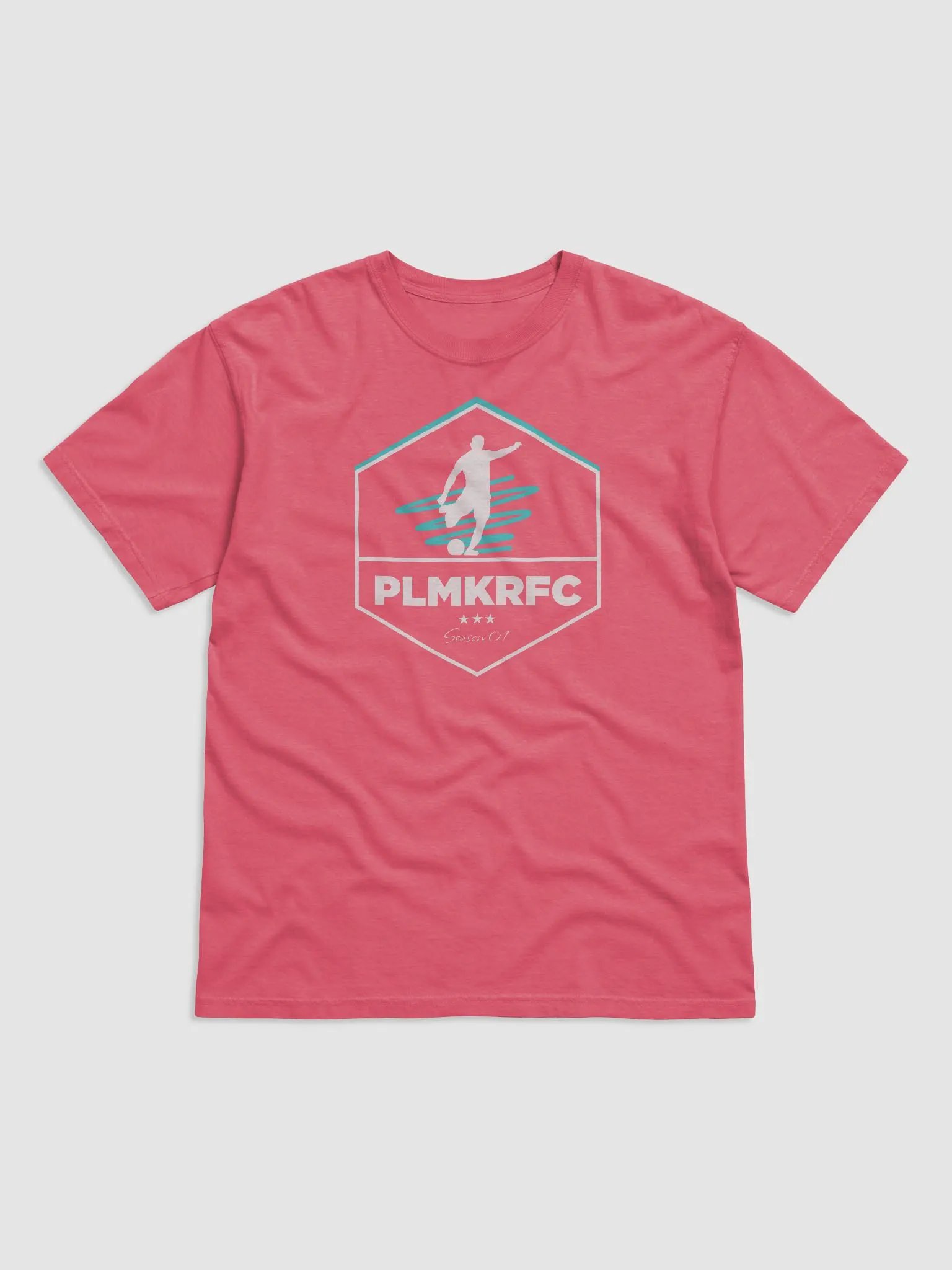 PLMKR Aqua Hexagon Tshirt product image (1)