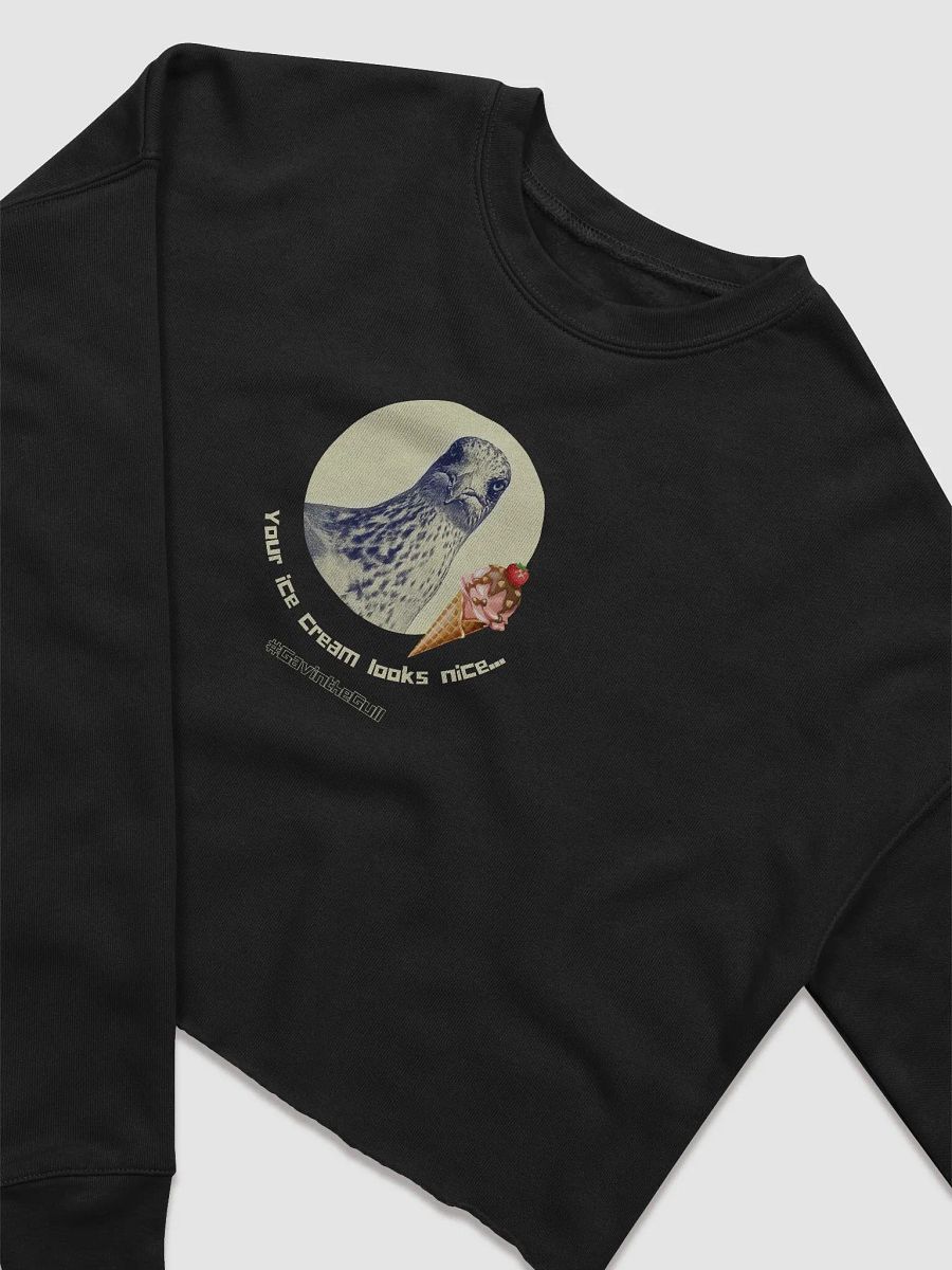 Gavin the Gull - Your Ice Cream Looks Nice Crop Sweatshirt product image (3)