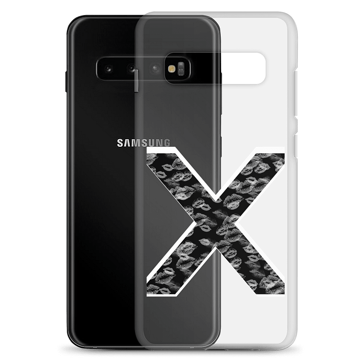Black X White Lipstick Kisses Phone Case S product image (2)
