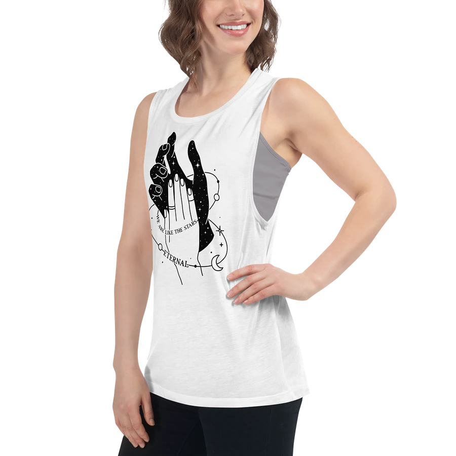 We Are Like The Stars Bella+Canvas Women's Flowy Muscle Tank product image (51)