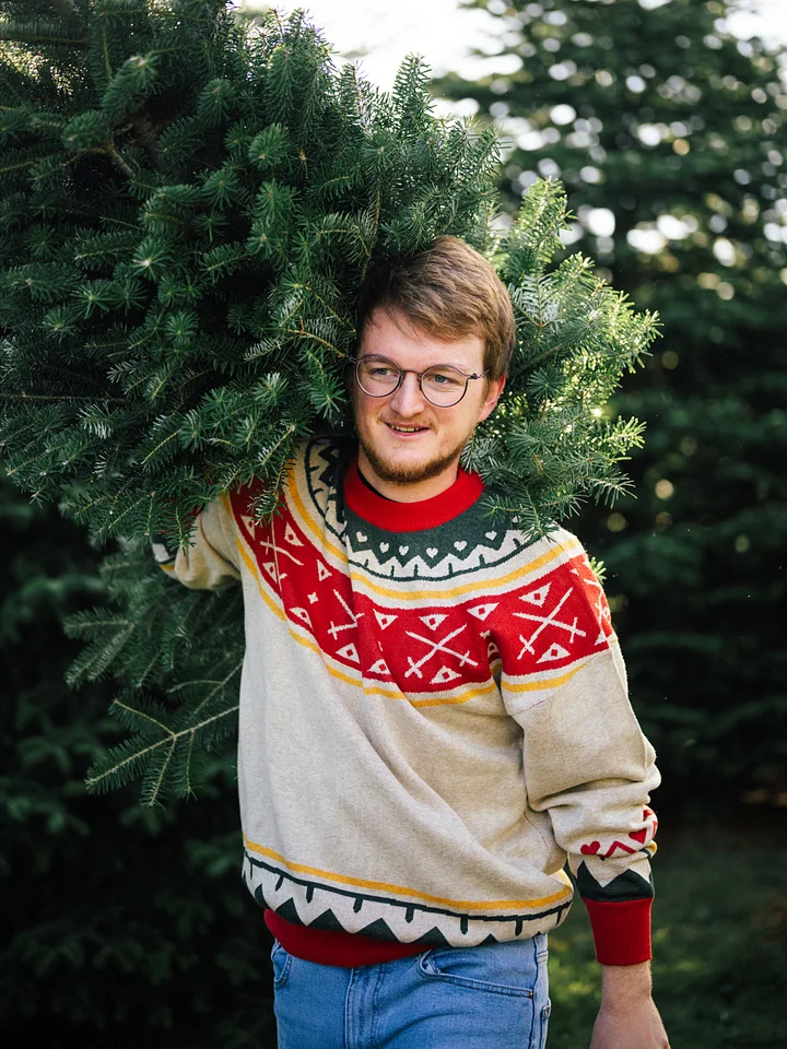 Hearts & Swords Holiday Sweater product image (1)