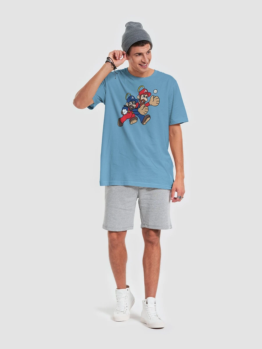 Fly Ball! - Super Halo Bros. Tee (Ocean Blue) product image (6)