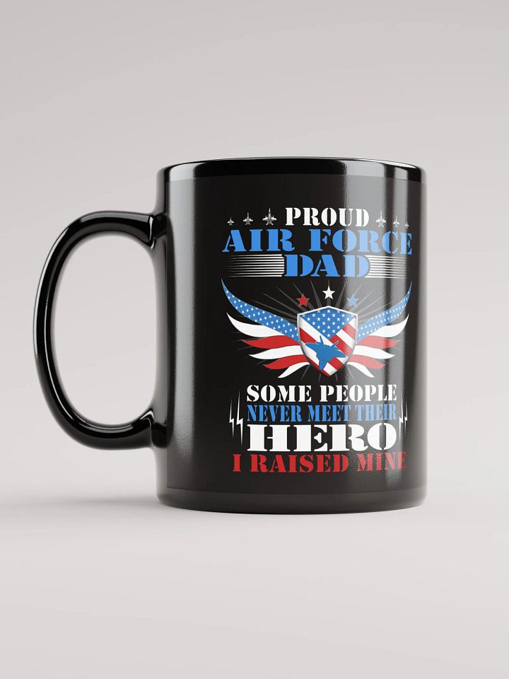 Proud Air Force Dad - Black Mug product image (2)