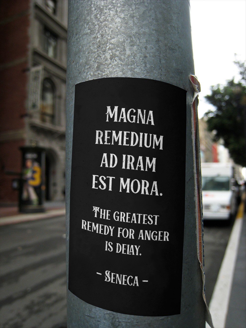 Seneca Stoic Quote Printable Poster product image (1)
