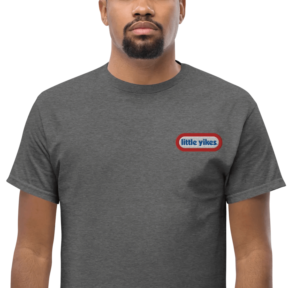 LITTLE YIKES UNISEX EMBROIDERED HEAVY TEE product image (1)