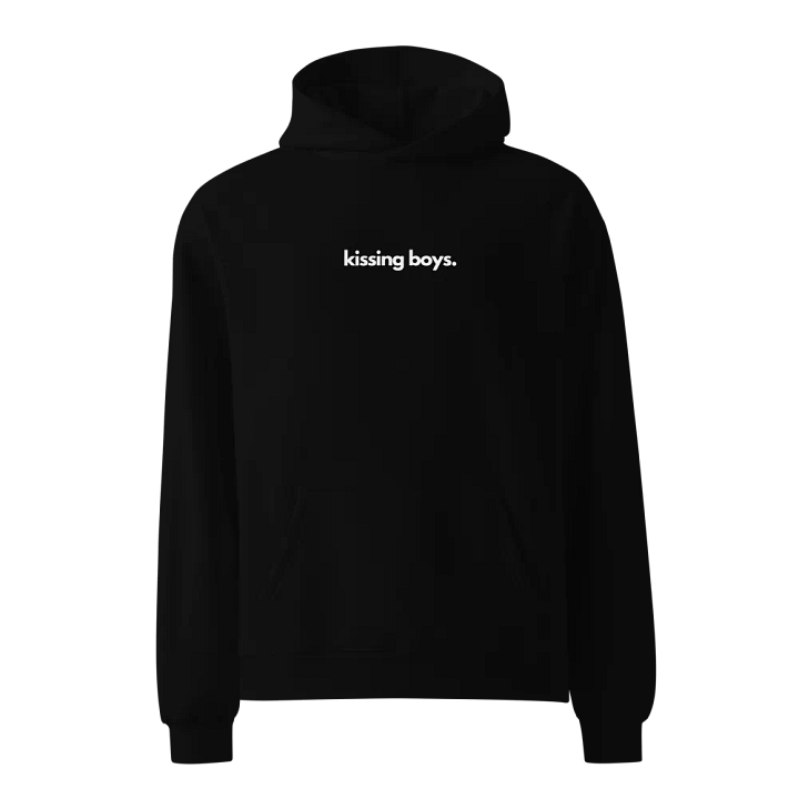 💋 Oversized Comfort: Kissing Boys Abstract Hoodie 💋 product image (1)