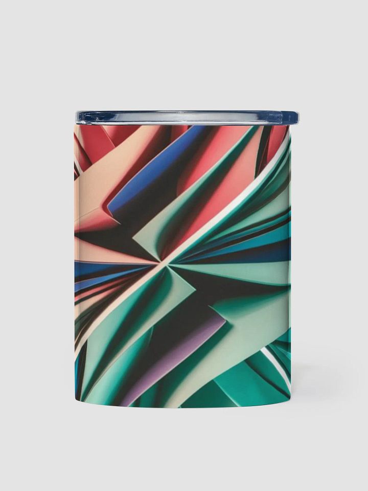 Graphic Grove Abstract 10oz Stainless Steel Tumbler with Lid product image (1)