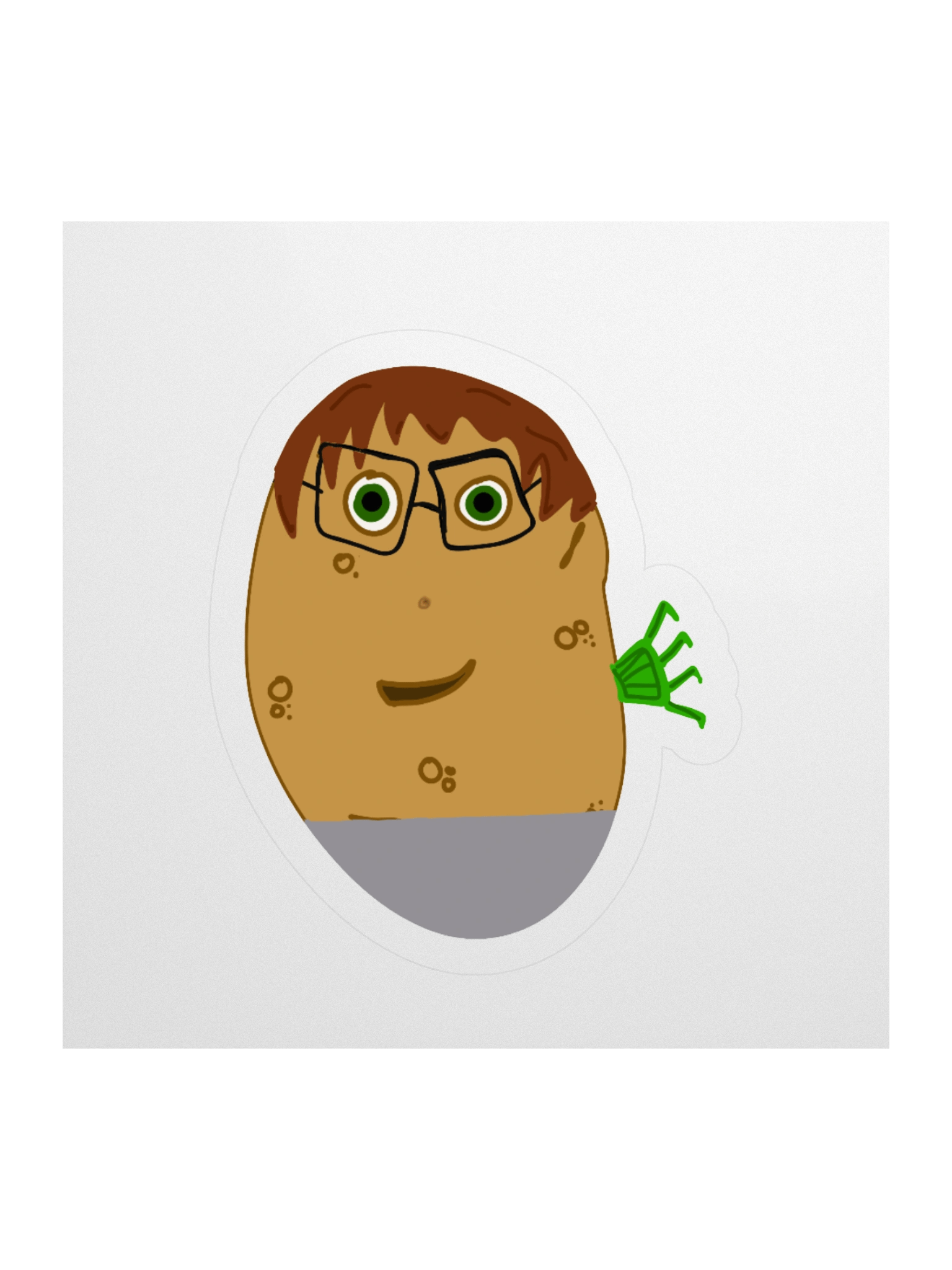 DJFu Tater Sticker product image (2)