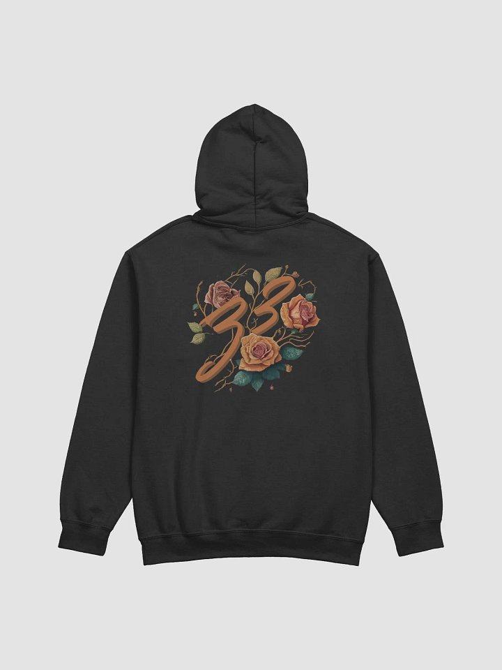 C33 Floral Wood Hoodie Back product image (15)