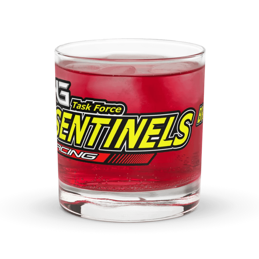 BRAVO SENTINELS Racing Rocks Glass product image (8)