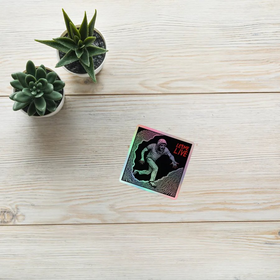 Let Me Live Sticker product image (10)