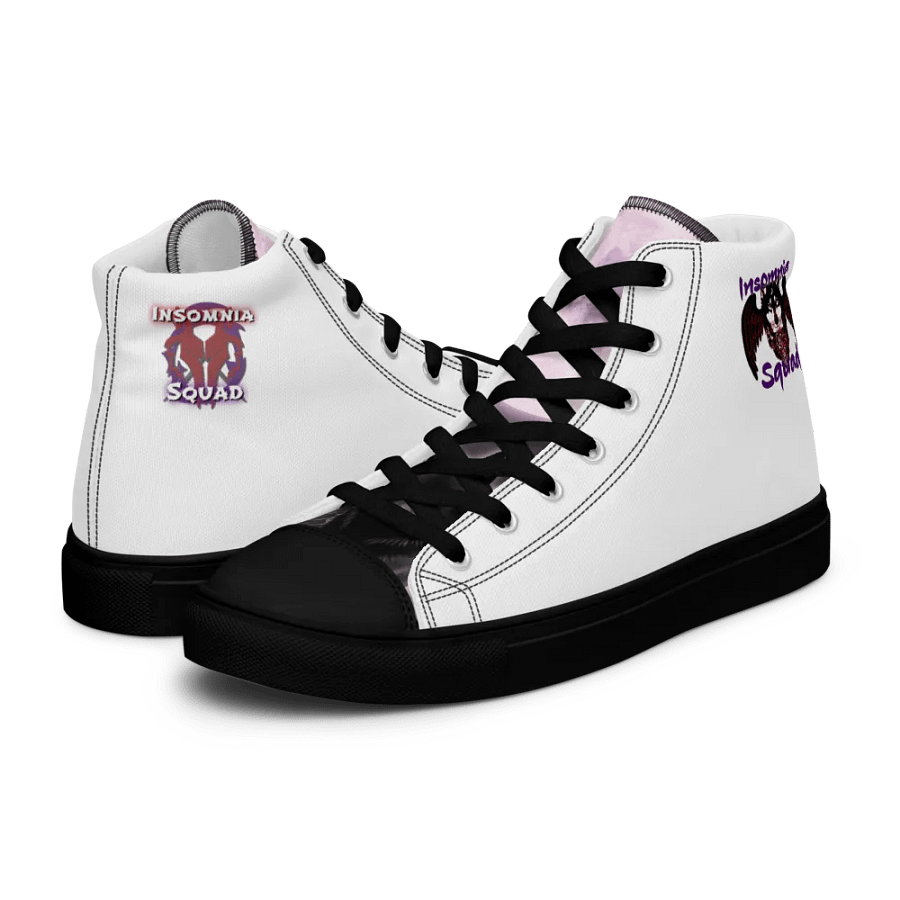 Men's White Insomnia Squad Canvas Hi-Tops product image (10)