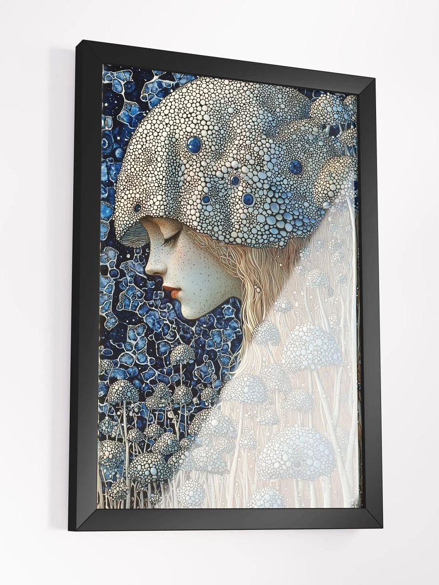 Moonlit Mushroom Fairy: Fantasy Poster Art of a Mystical Forest Girl product image (3)