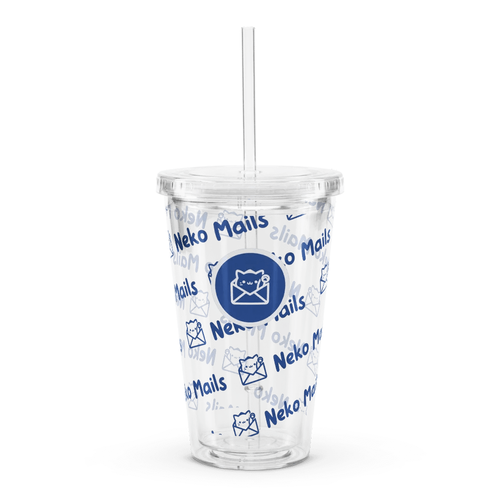 Vaso con Popote NekoMails – Edición Especial product image (1)