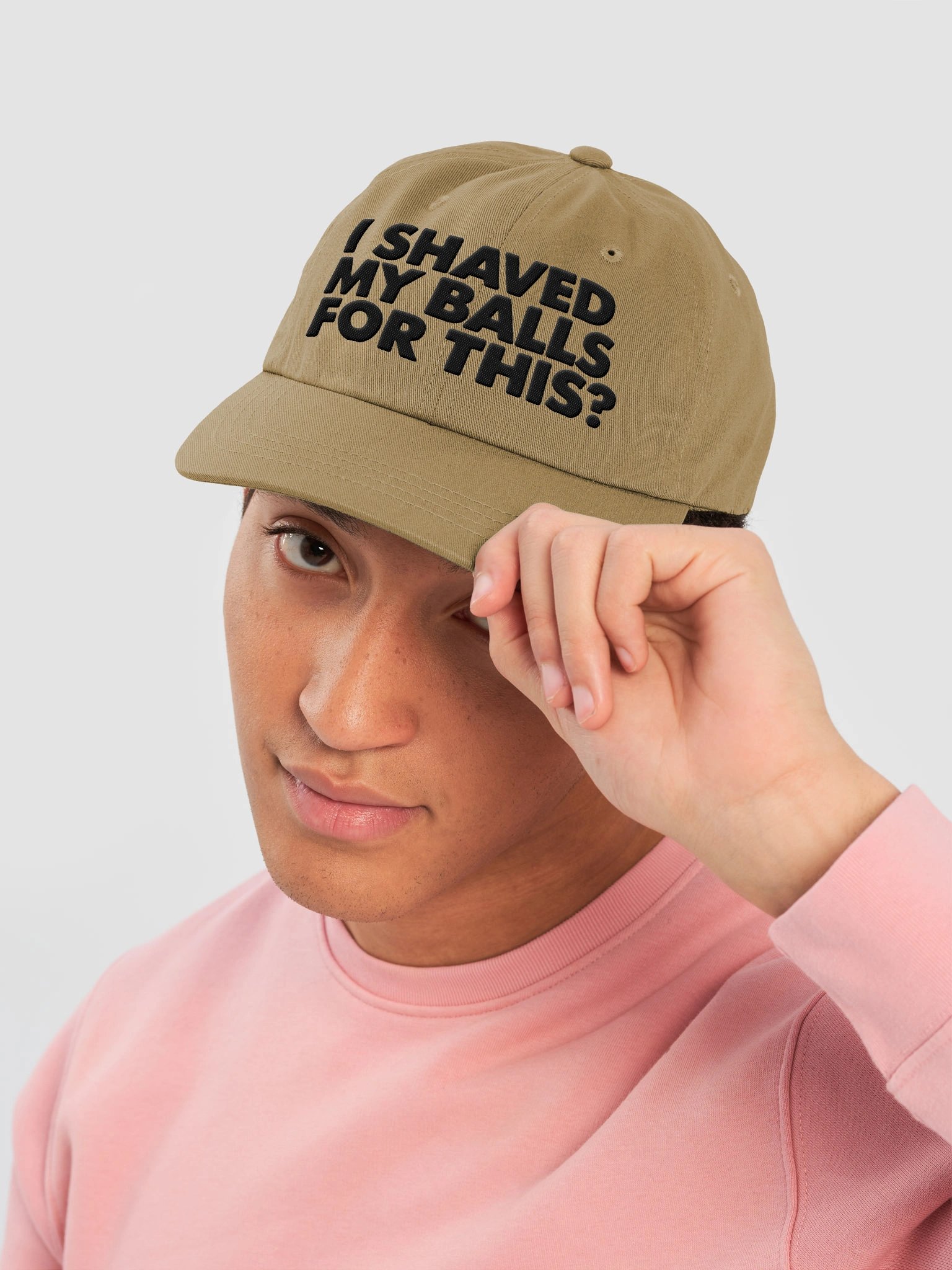 I Shaved My Balls For This? Embroidered Dad Hat product image (25)