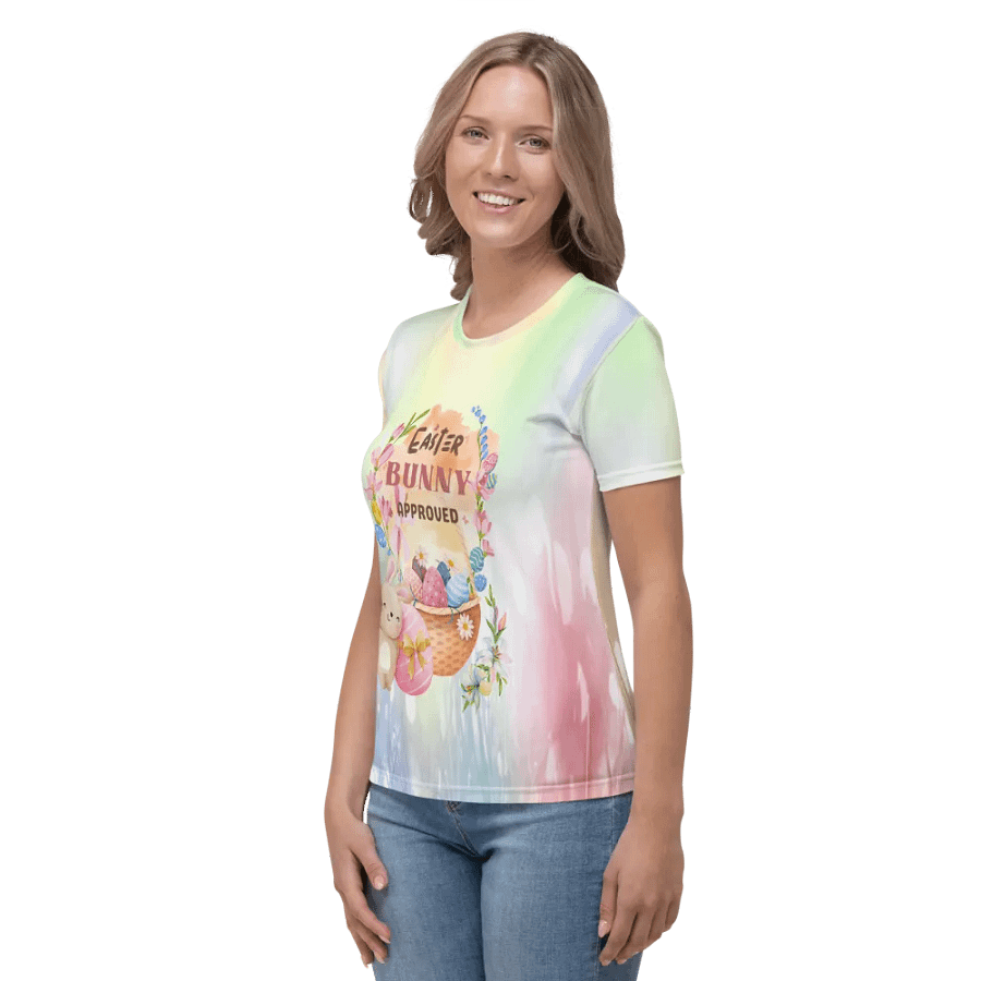 Easter Bunny Approved All Over Print T-shirt product image (4)