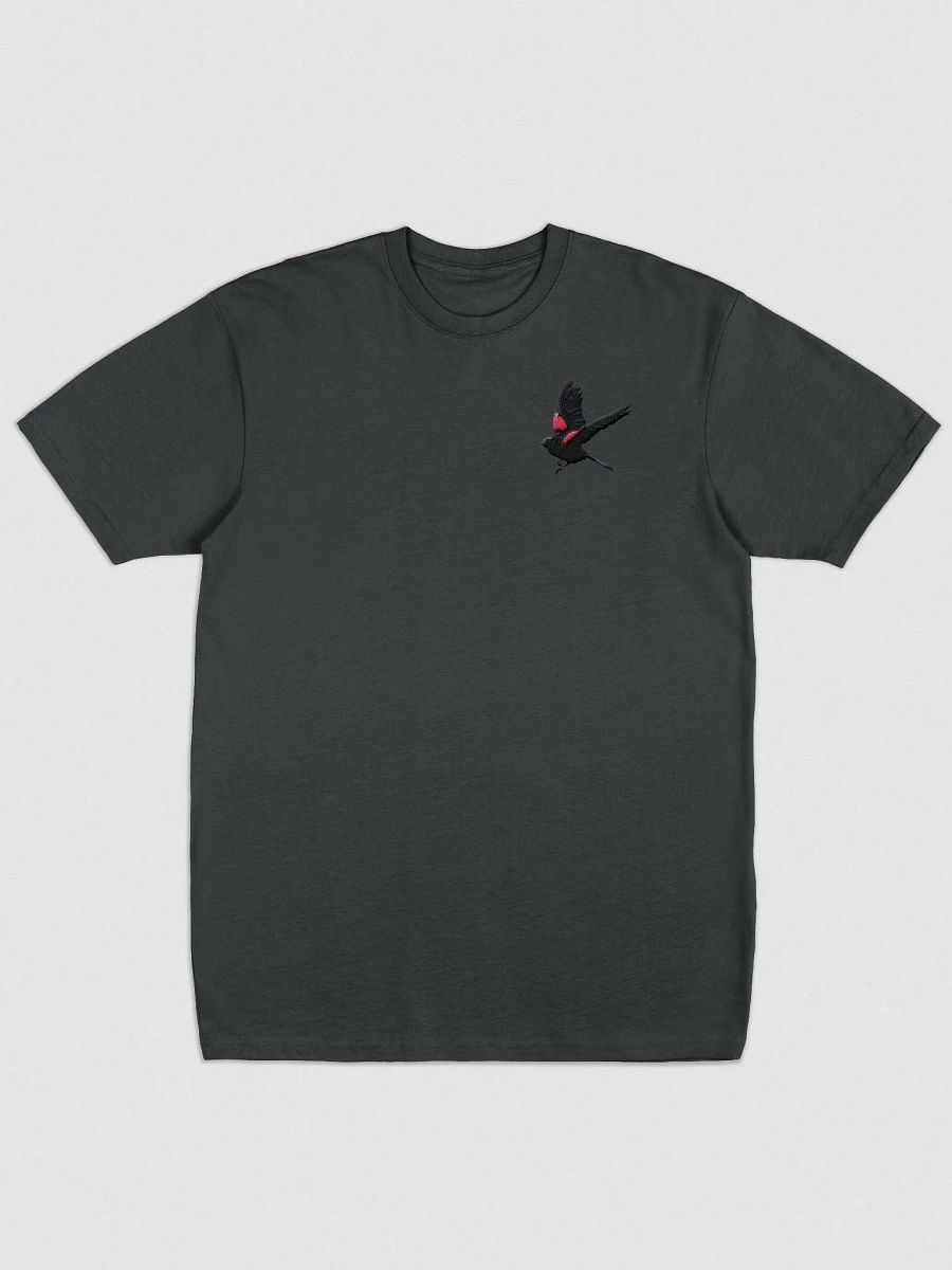 Flock 1 - Red-winged Blackbird Embroidered T-Shirt product image (6)
