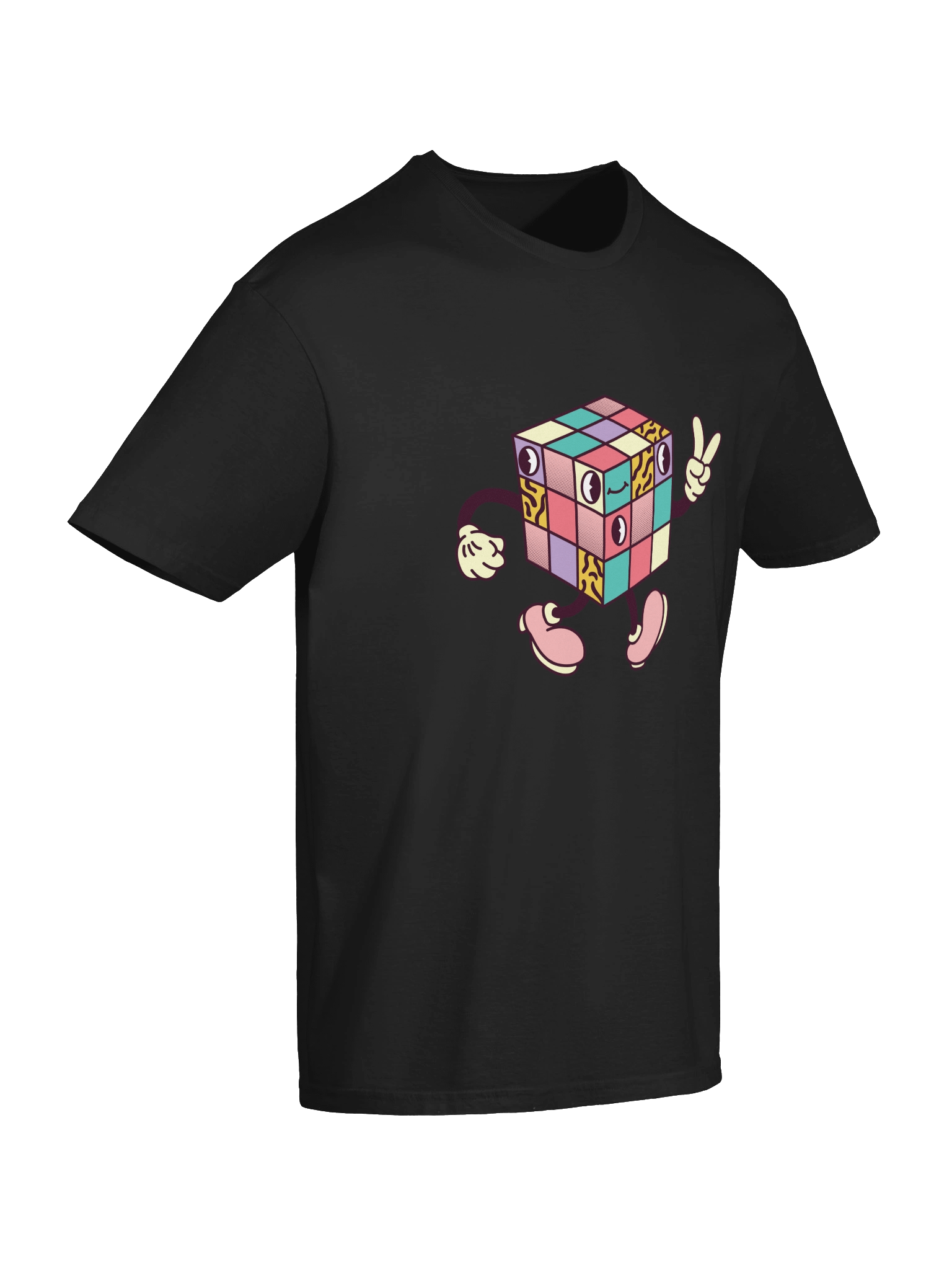 Retro Cube Walker Pop T-Shirt product image (10)
