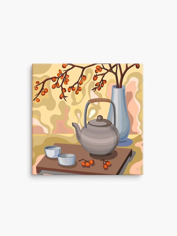 Berries and Brew Canvas Art - Coffee Shop No. 1 product image (115)