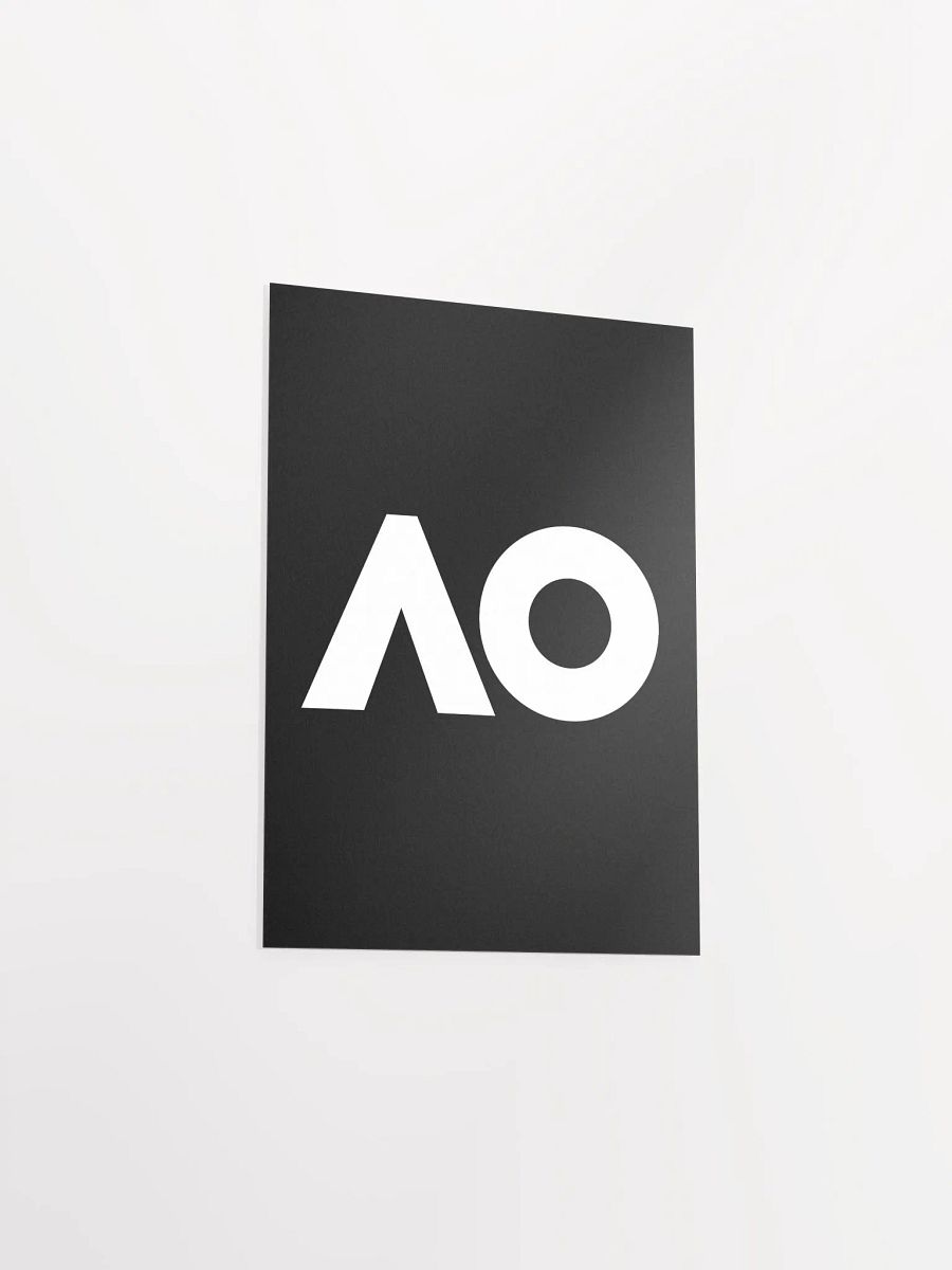 AO Geometric Typography Poster Print product image (30)