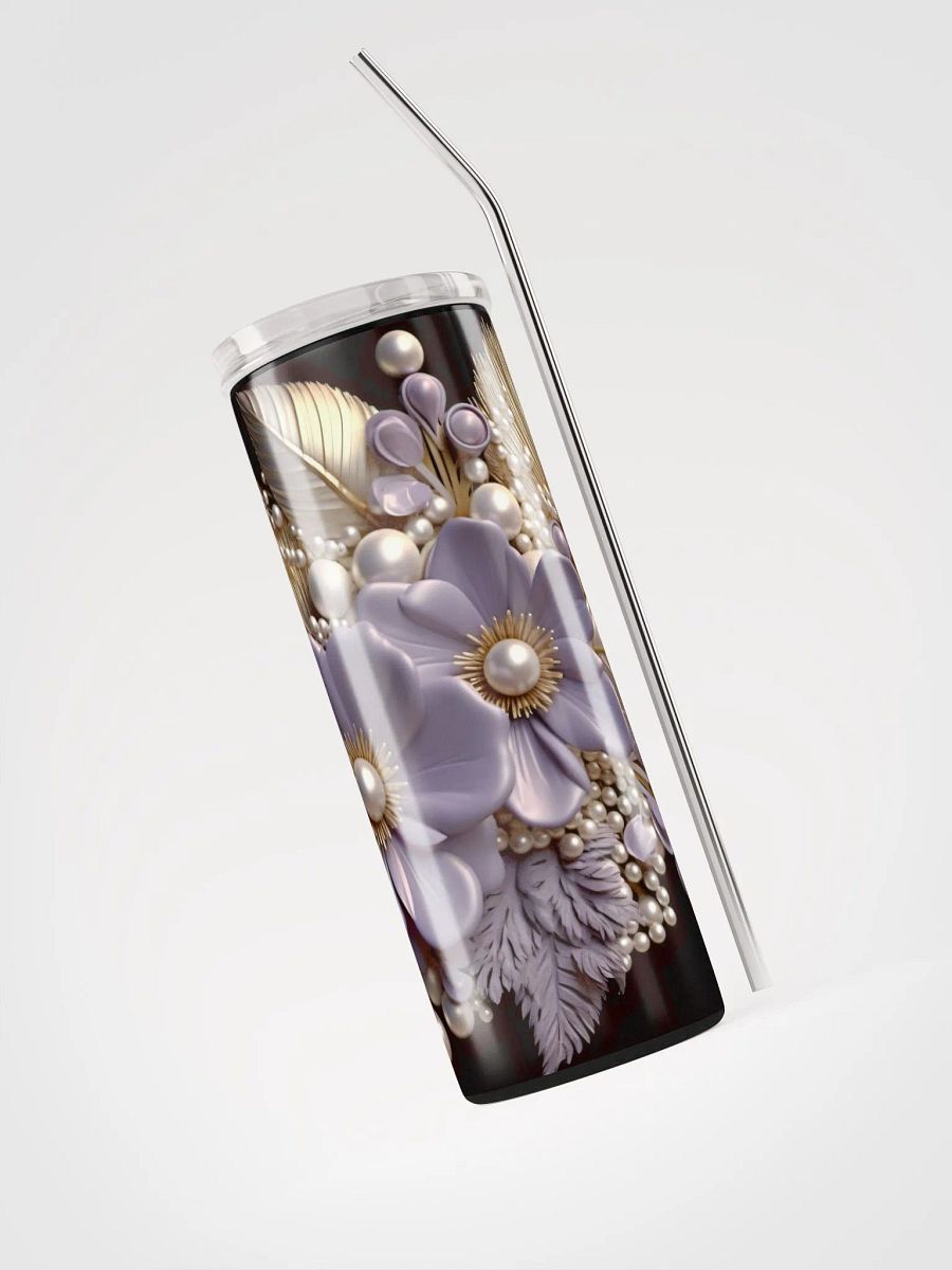 Golden Floral Elegance Tumbler product image (5)