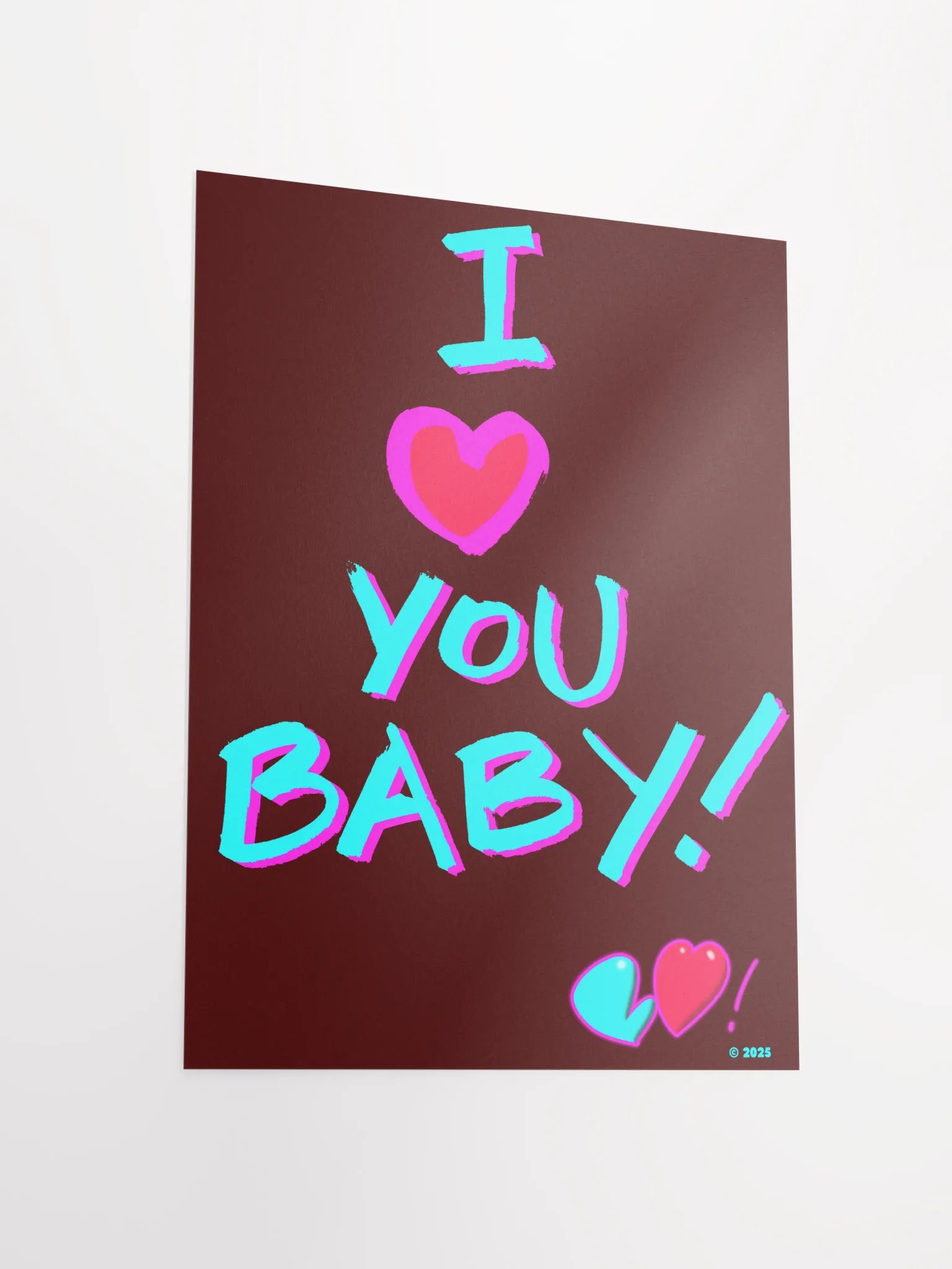 I ♥ You Baby! Poster by B♥! product image (8)