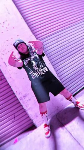 @officiallittiezzz repping our Descending Angel tee! 🦇🦇 This tee is more than just a design - it’s a symbol of the duality wi...