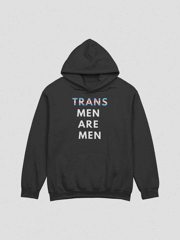 LK Official Trans men are men Hoodie product image (1)