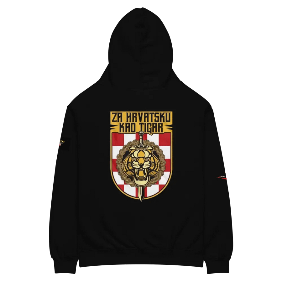 TIGROVI 1. GARDIJSKA BRIGADA Emblem Oversized Hoodie product image (7)