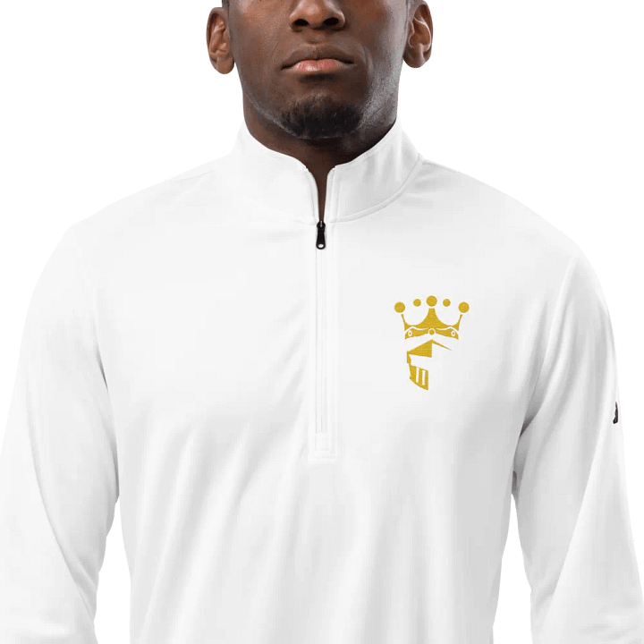King and crown embroider 1/4 zip product image (1)